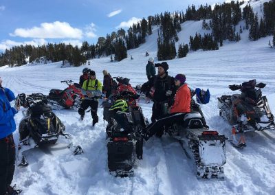 Snowmobiling at Vacation Rental in Cooke City